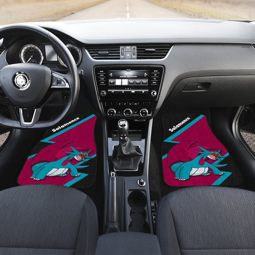Salamence Pokemon Car Accessories - Floor Mats for Vehicles