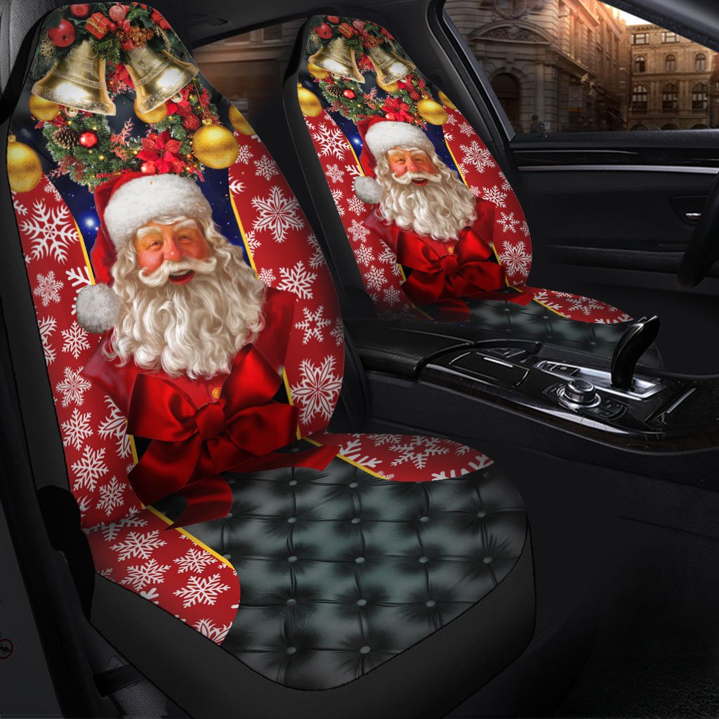 Santa Claus Custom Car Seat Covers Premium Decor Protectors