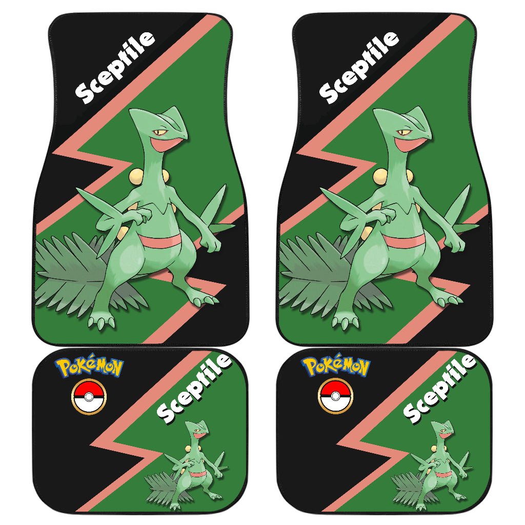 Sceptile Pokemon Car Accessories - Floor Mats for Vehicles