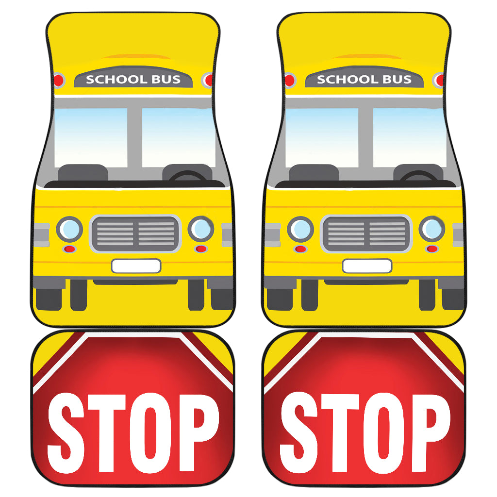 School Bus Driver Car Accessories for Floor Mats School