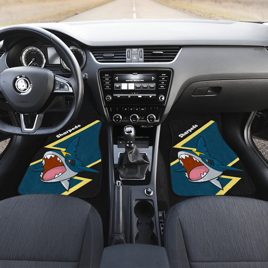 Sharpedo Pokémon Car Accessories - Floor Mats for Vehicles