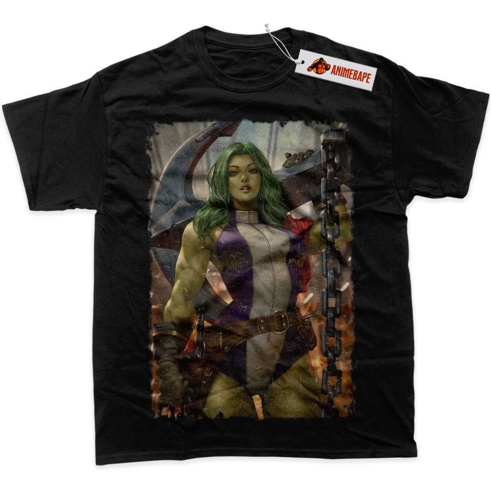 She-Hulk Marvel Comics Graphic Tee, Womens Superhero Shirt
