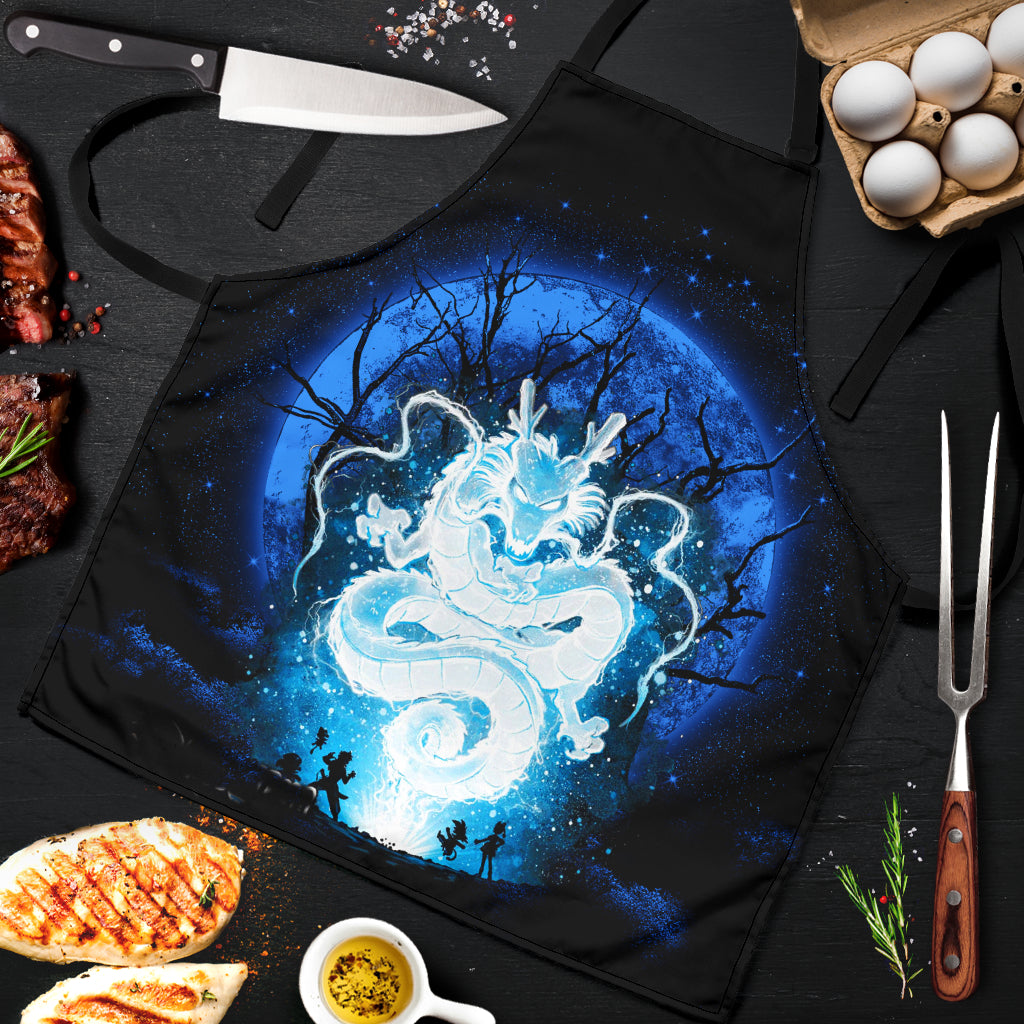 Dragon Ball Shenron Moonlight Custom Apron - Perfect Cooking Gift