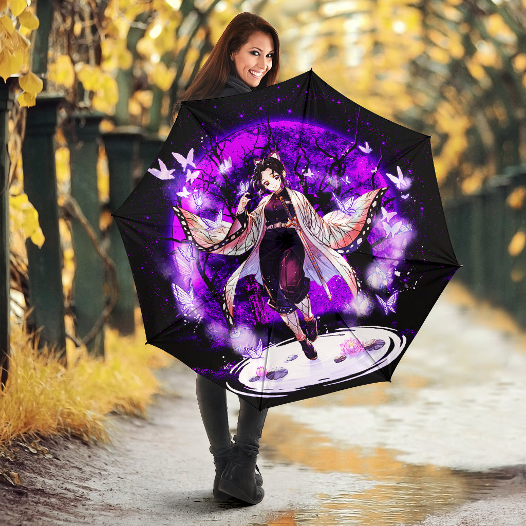 Demon Slayer Shinobu Moonlight Umbrella for Collectors