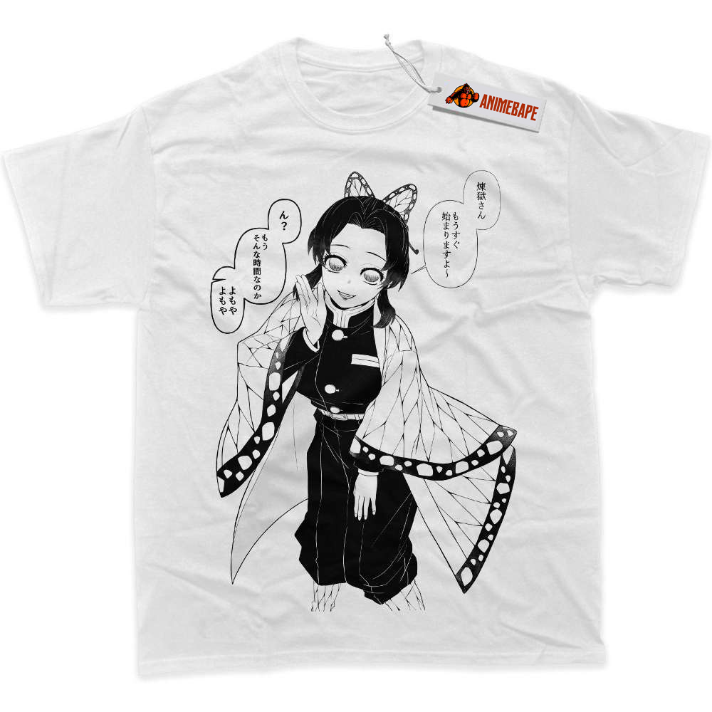 Demon Slayer Shinobu Kocho Tee, Anime Graphic Shirt for Fans
