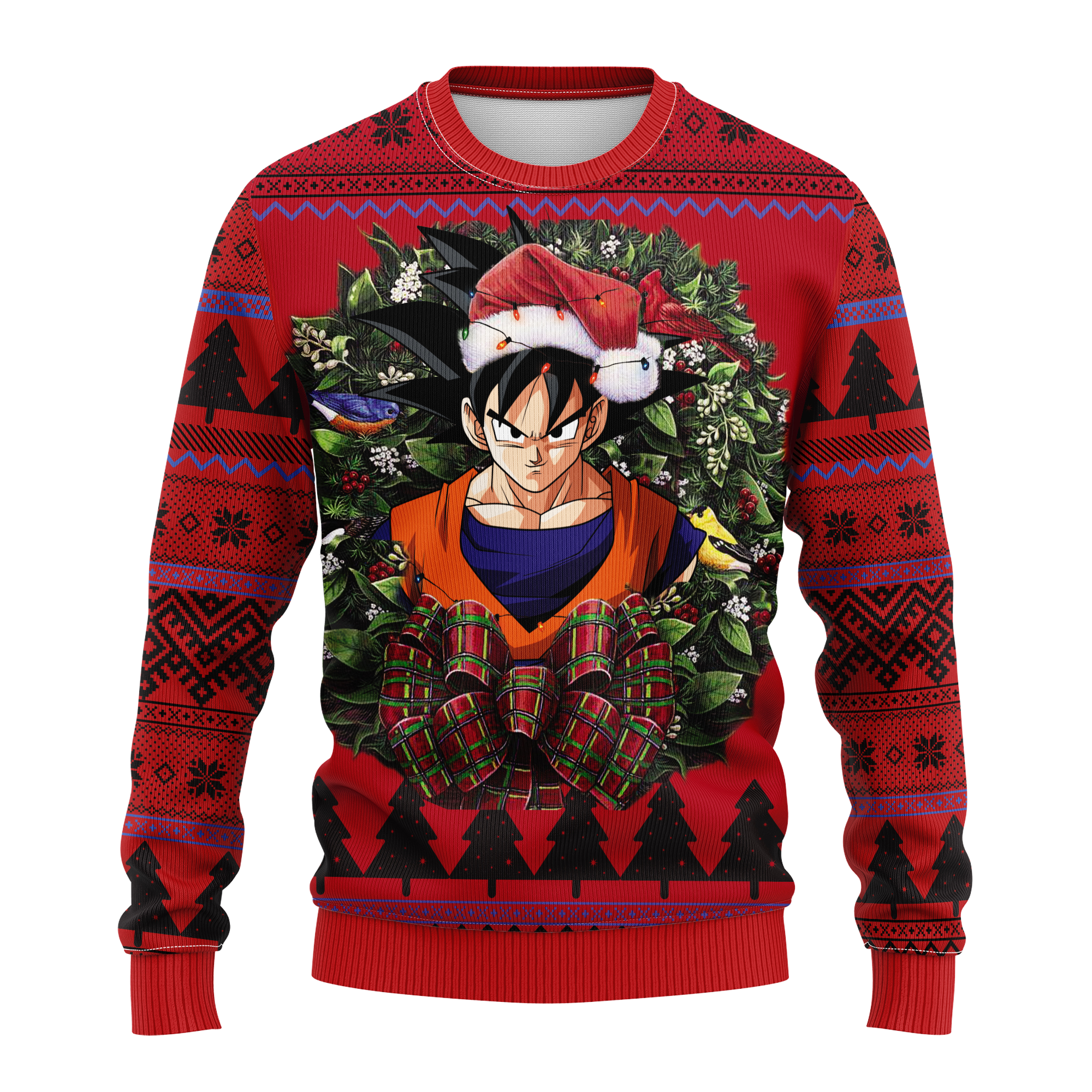 Dragon Ball Son Goku Ugly Christmas Sweater Thanksgiving Gift
