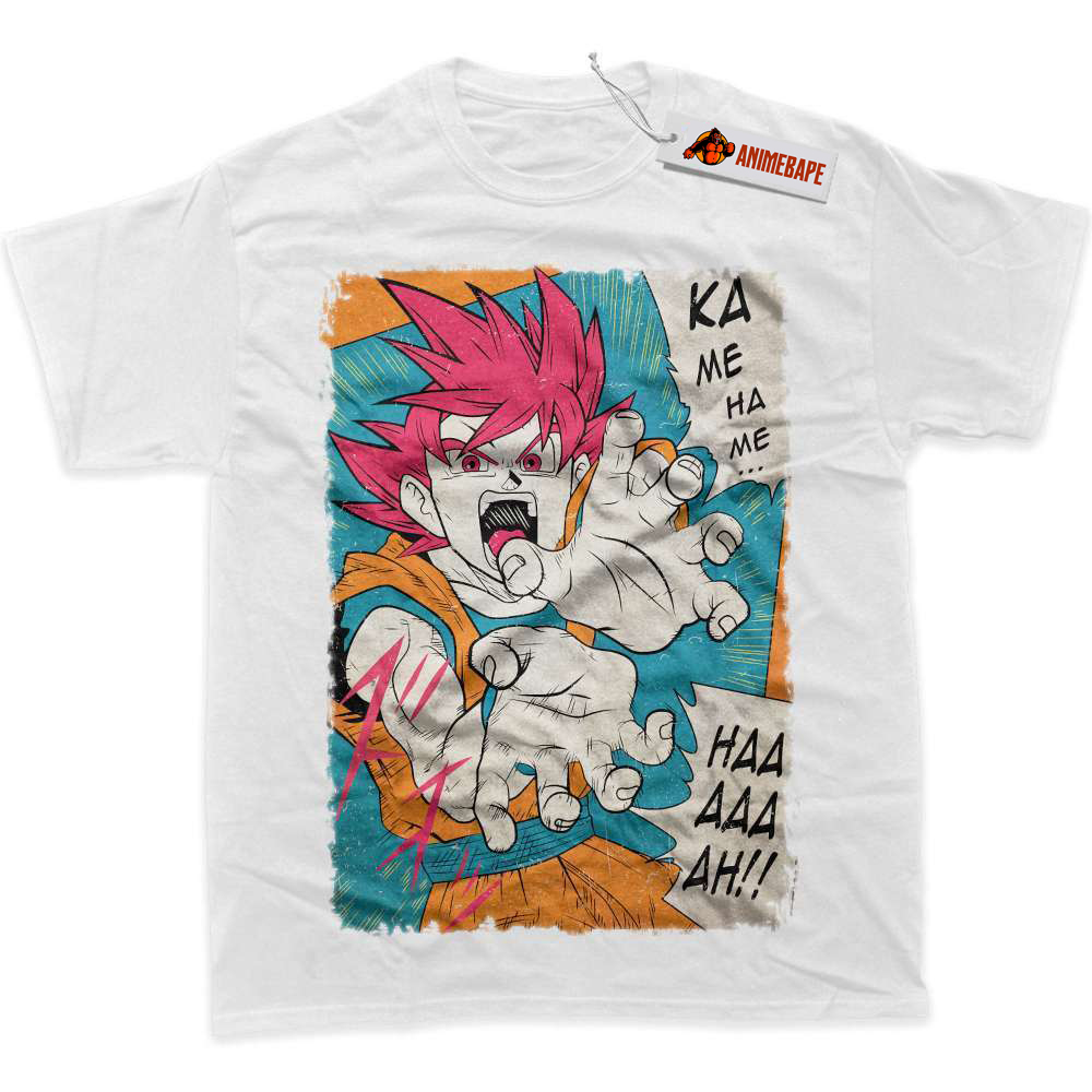 Dragon Ball Z Son Goku Graphic Tee, Anime Shirt, DBZ Apparel