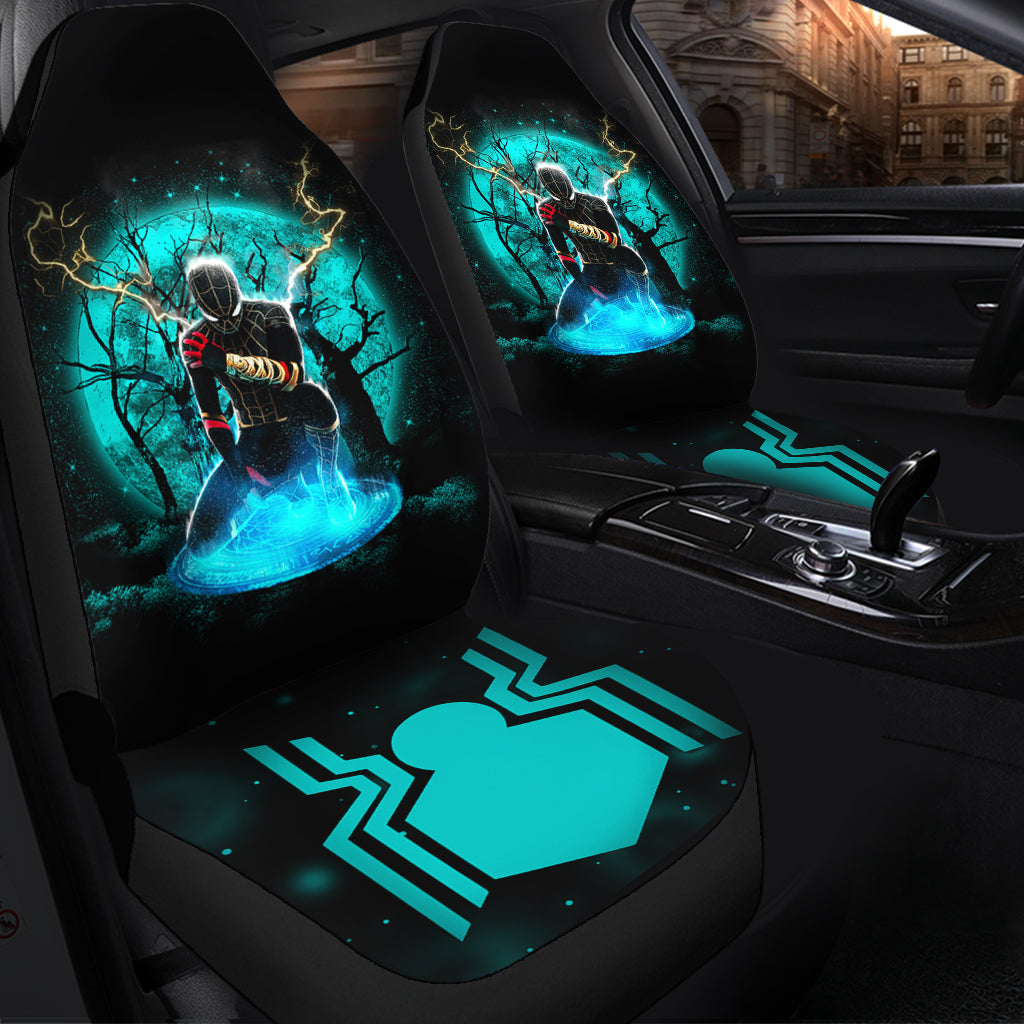 Spider Man Black Suit No Way Home Car Seat Covers Premium Protectors