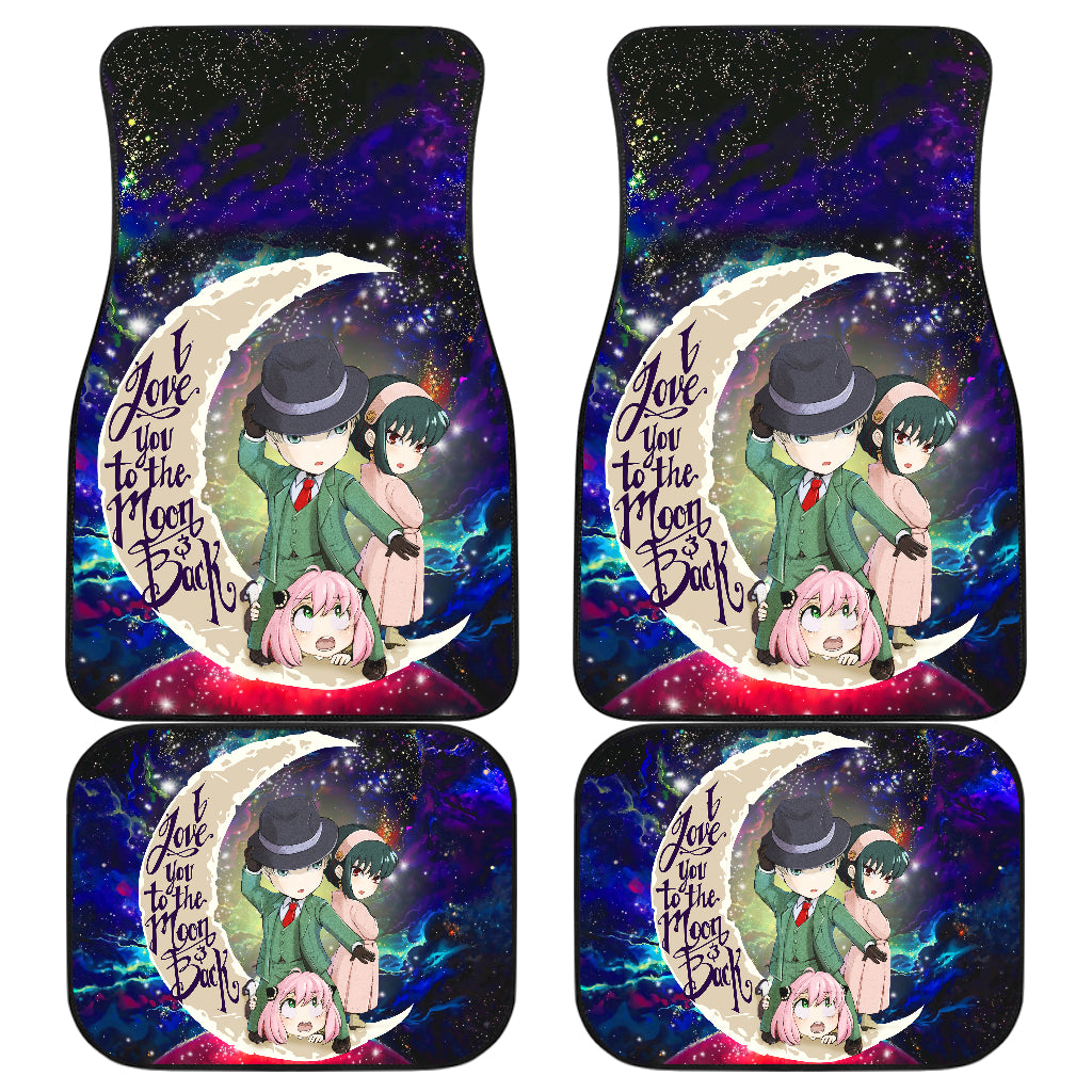 Spy x Family Galaxy Car Floor Mats - Love You To The Moon Accessories