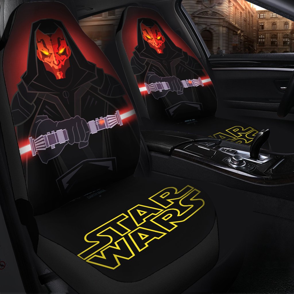 Darth Maul Star Wars Custom Car Seat Covers Decor Protector