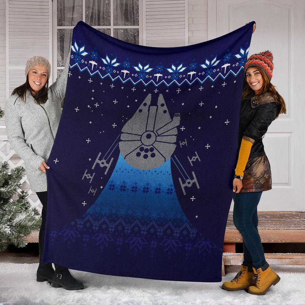 Star Wars Spaceship Custom Blanket for Christmas Home Decor