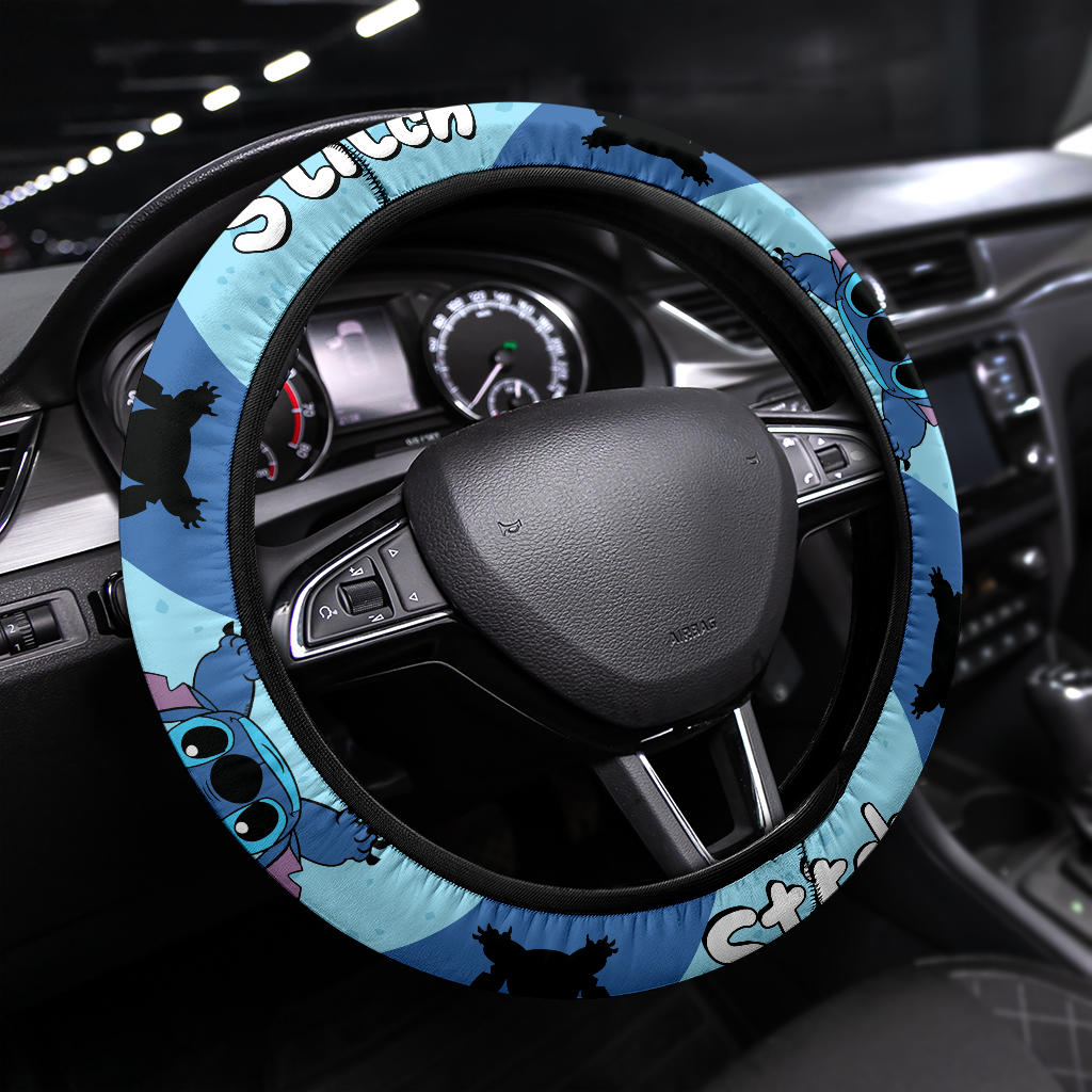 Stitch Steering Wheel Cover for Car - Durable & Stylish Protection