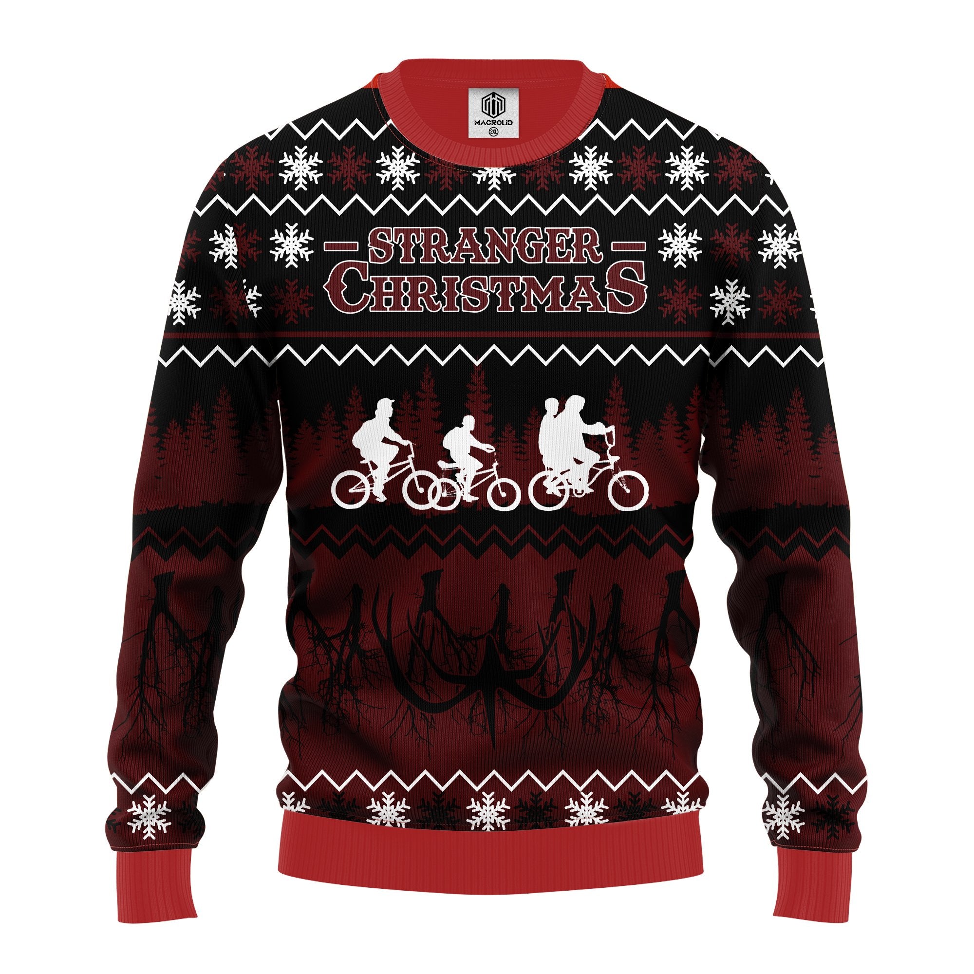 Funny Strangers Ugly Christmas Sweater - Perfect Thanksgiving Gift