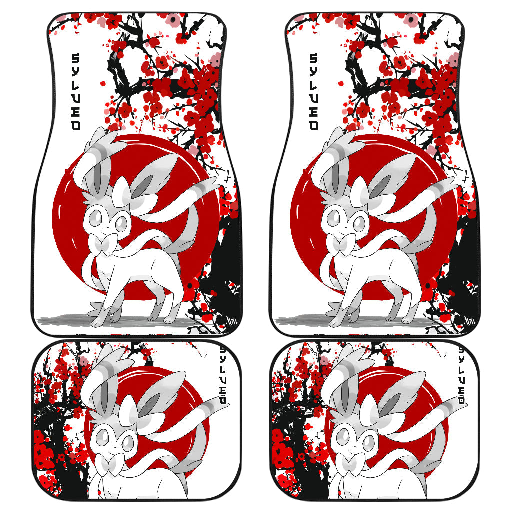 Pokemon Sylveo Car Floor Mats - Japan Style Automotive Accessories
