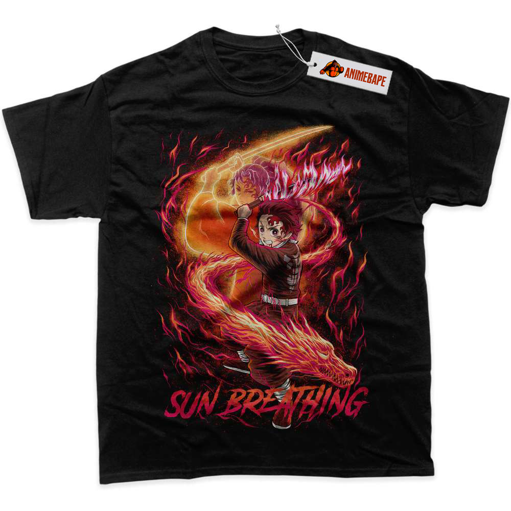 Tanjiro Kamado Demon Slayer Anime Graphic T-Shirt for Fans