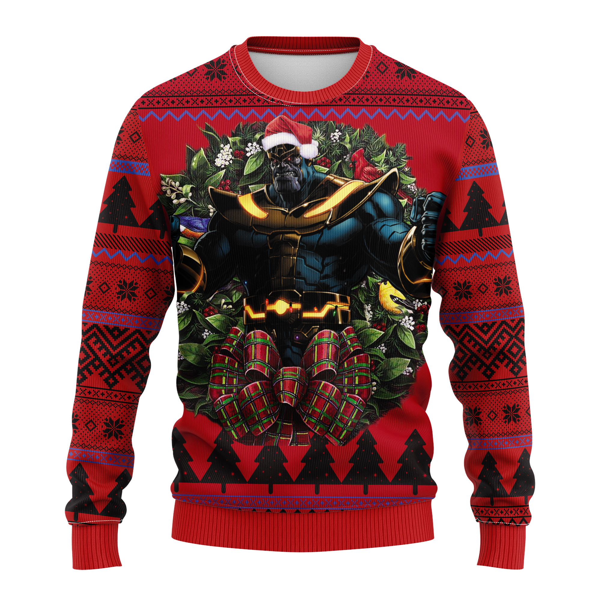 Thanos Ugly Christmas Sweater Thanksgiving Gift for Fans