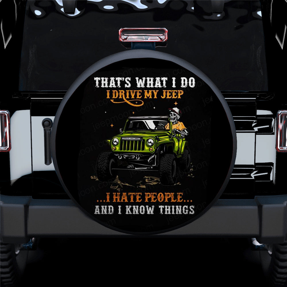 Jeep Spare Tire Covers Gift for Campers - Thats What I Do Driving