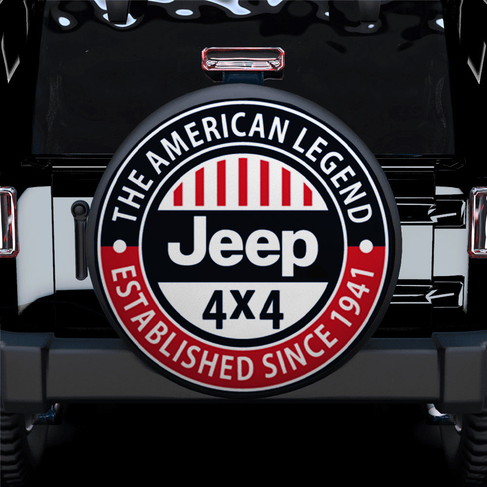 American Legend Jeep 4x4 Spare Tire Covers for Campers Gift