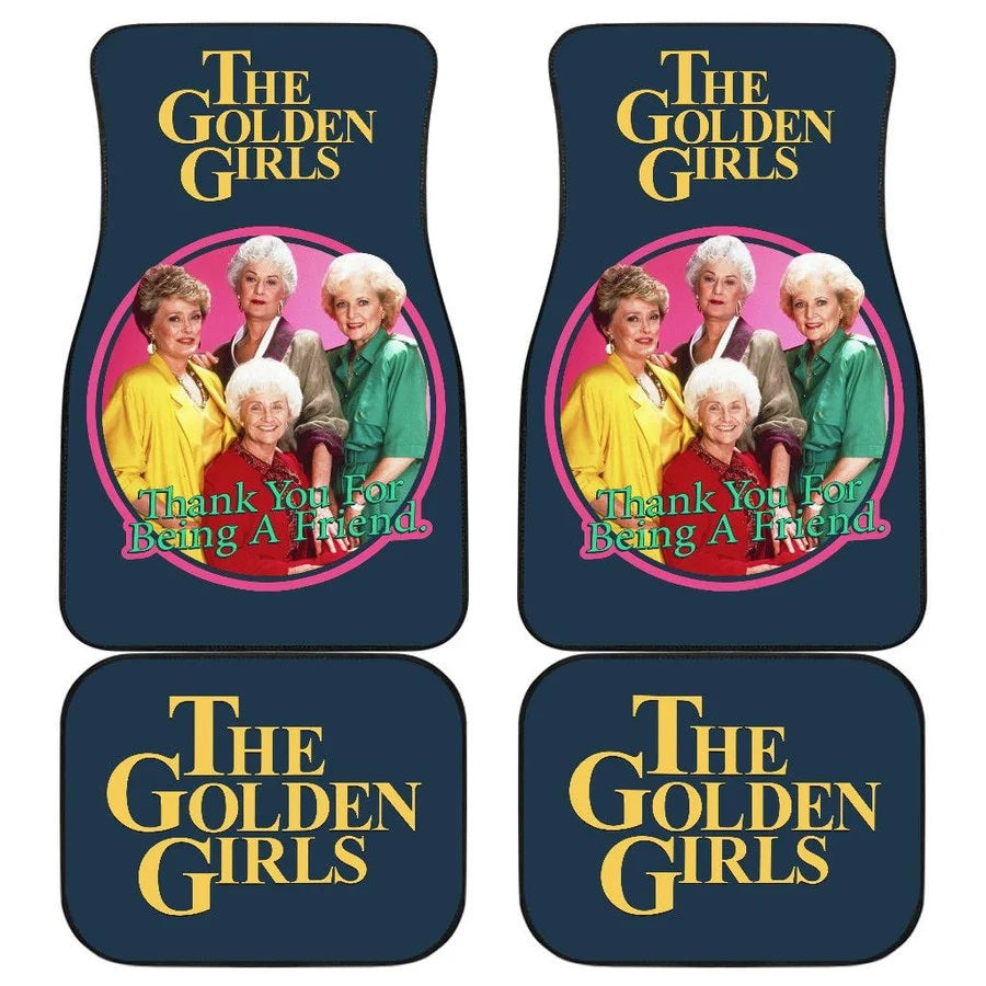 Golden Girls Car Floor Mats for TV Show Fans - Car Accessories