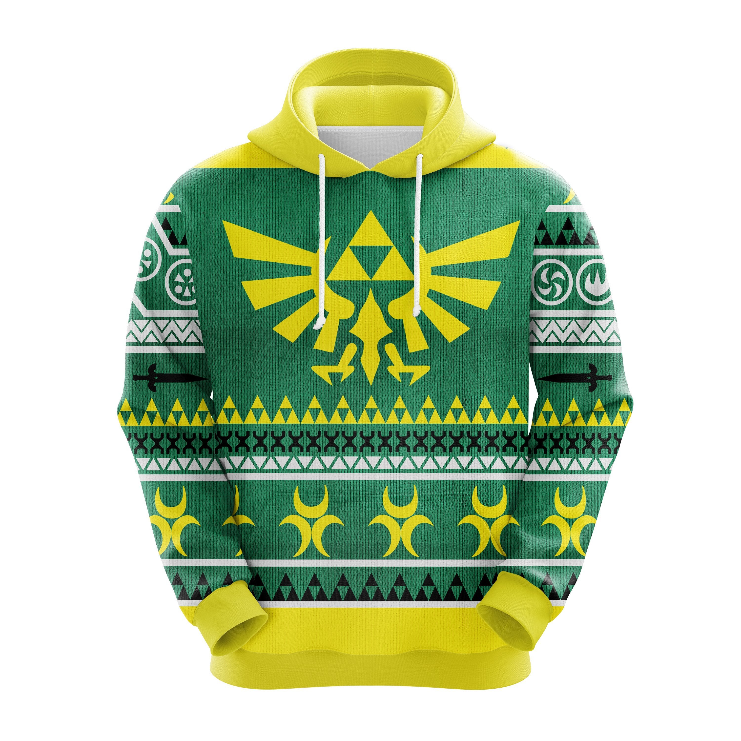 The Legend Of Zelda Christmas Hoodie - Cute Noel Mc Ugly Gift