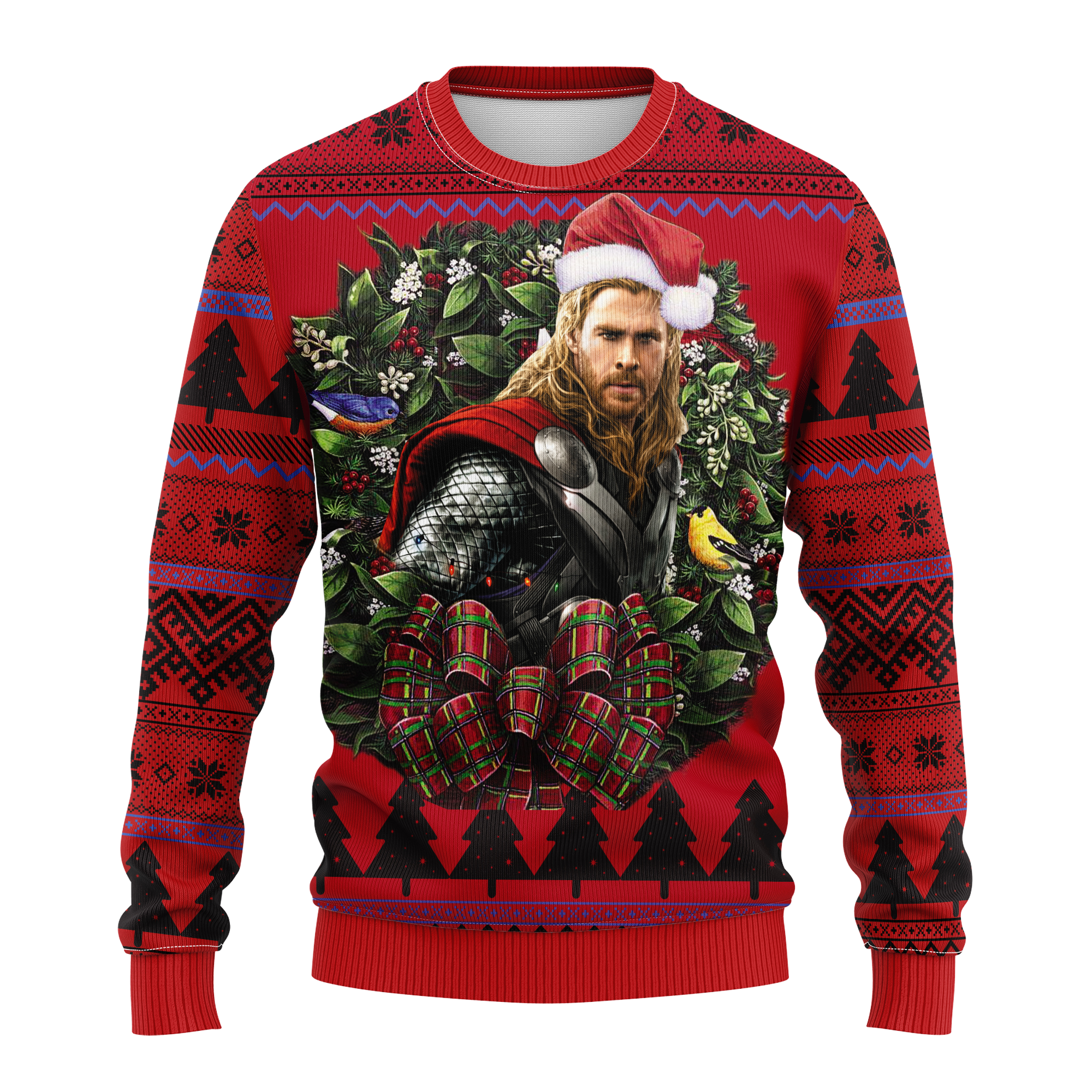 Thor Noel Mc Ugly Christmas Sweater Holiday Gift for Thanksgiving