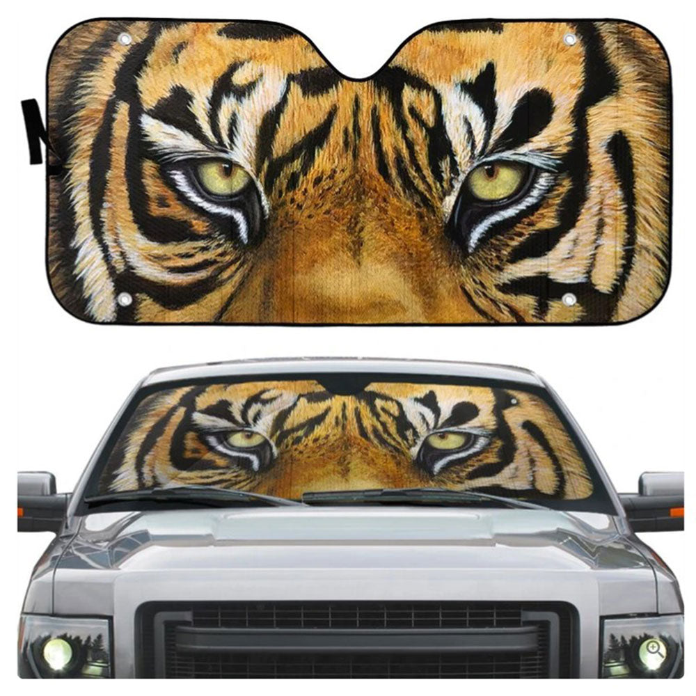 Tiger Eyes Auto Sun Shades Windshield Accessories for Cars