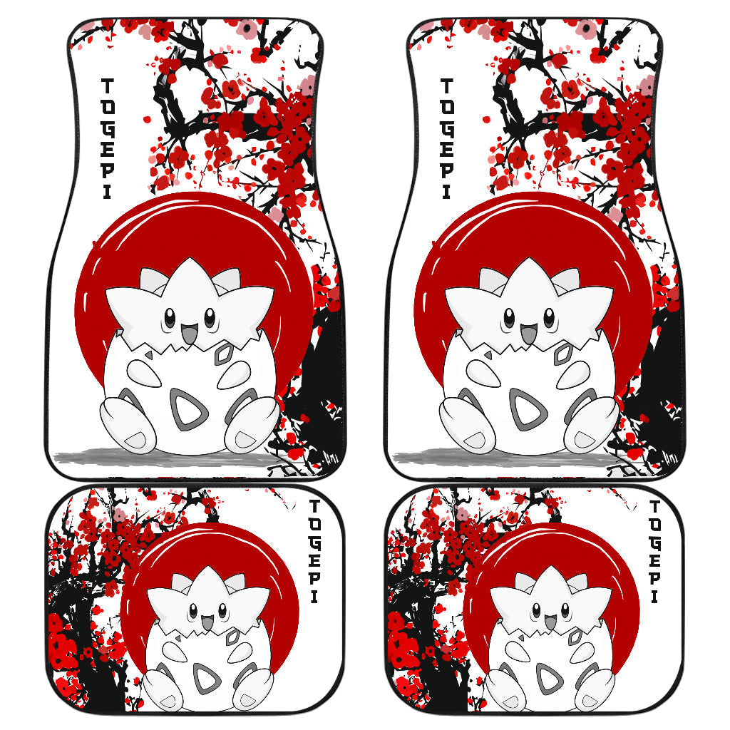 Togepi Pokemon Car Floor Mats - Japan Style Design