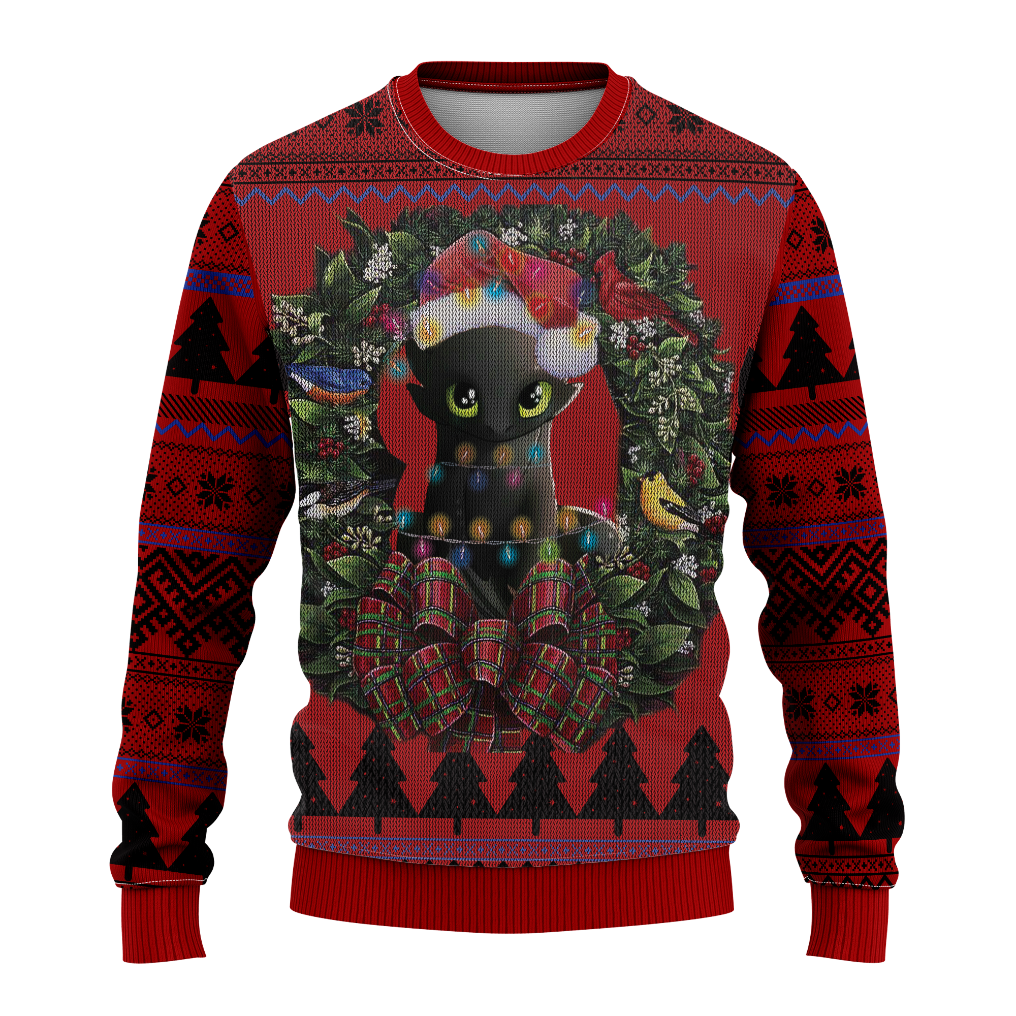 How to Train Your Dragon Toothless Ugly Christmas Sweater Gift
