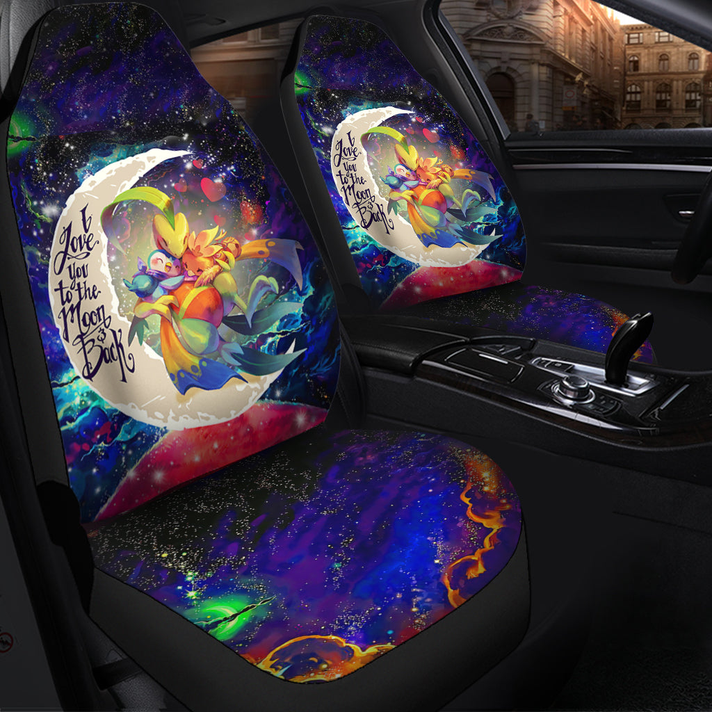 Pokemon Galaxy Car Seat Covers - Torchic, Grovyle, Piplup Protectors