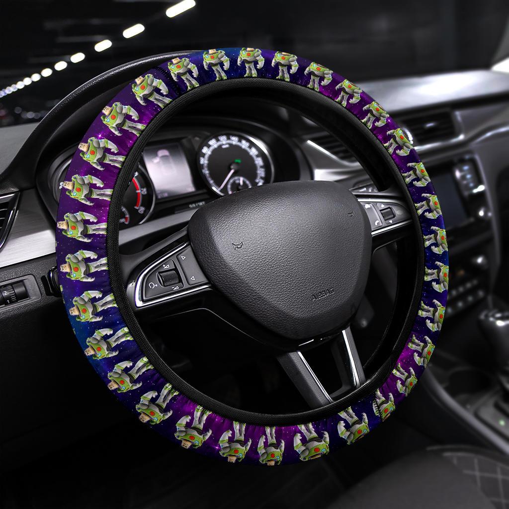 Buzz Lightyear Toy Story Car Steering Wheel Cover