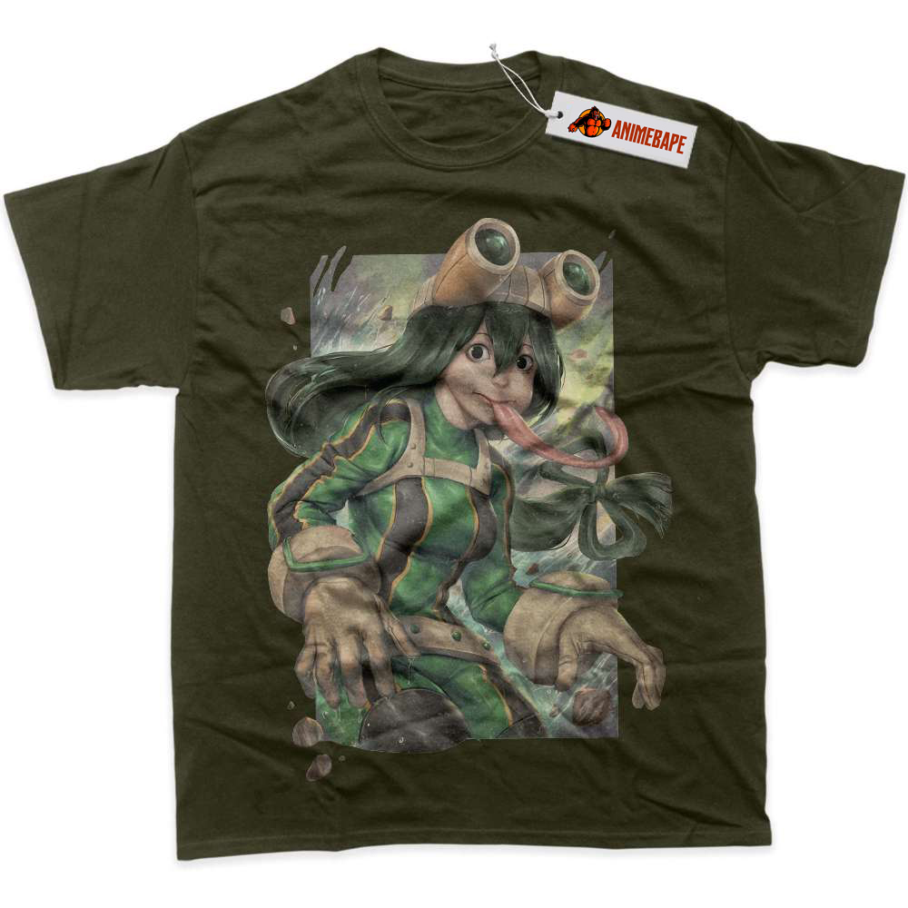 My Hero Academia Tsuyu Asui Graphic T-Shirt, Anime Shirt