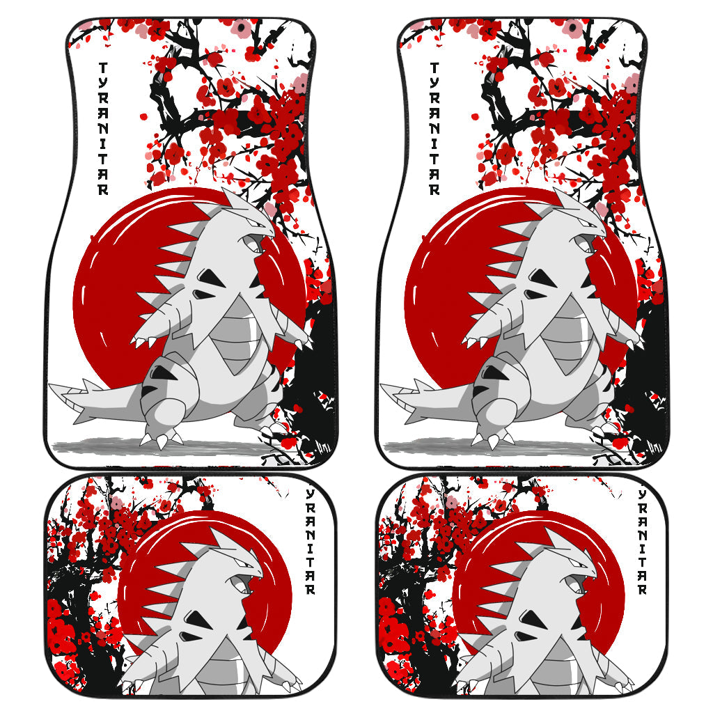 Tyranitar Pokemon Car Floor Mats Japan Style for Vehicles