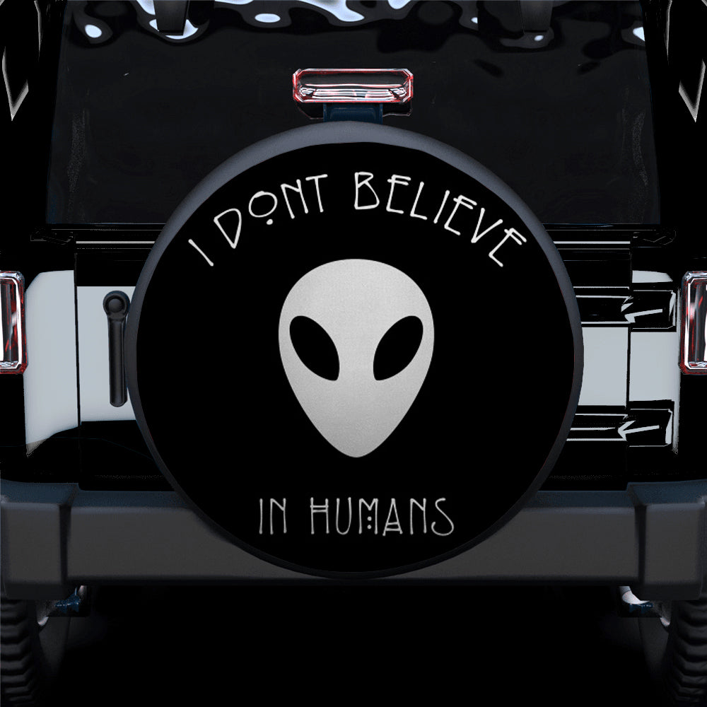 Funny UFO Alien Jeep Car Spare Tire Covers Gift for Campers