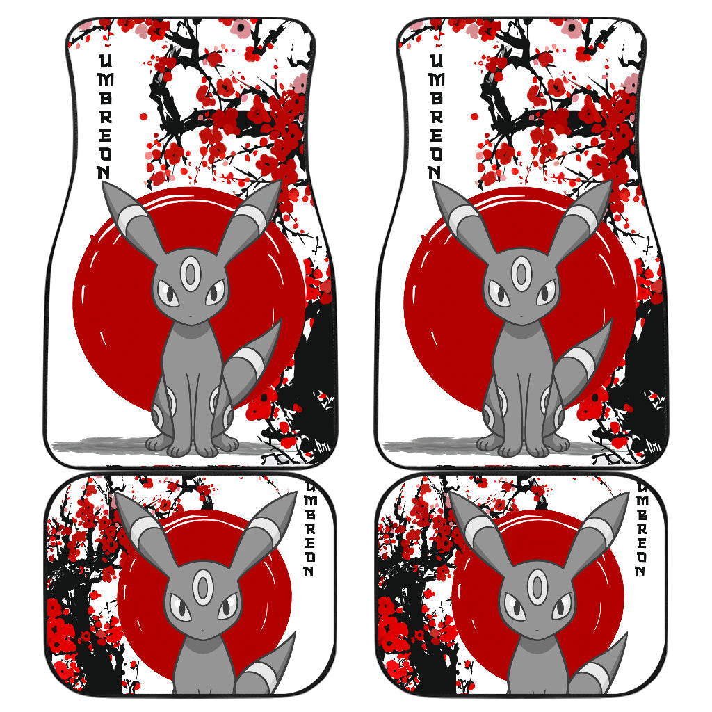 Umbreon Pokemon Car Floor Mats - Japan Style Auto Accessories
