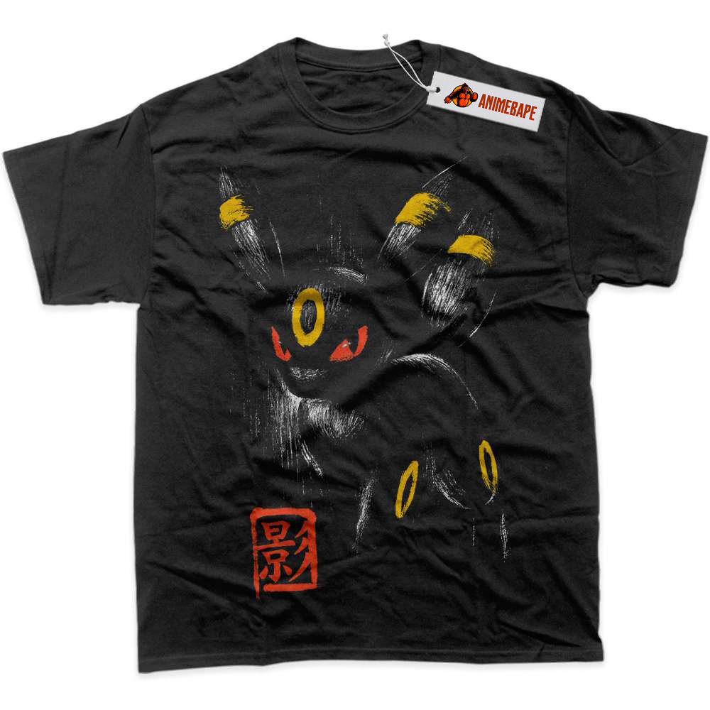 Pokemon Umbreon Graphic Tee, Anime Shirt, PKM Shirt for Fans