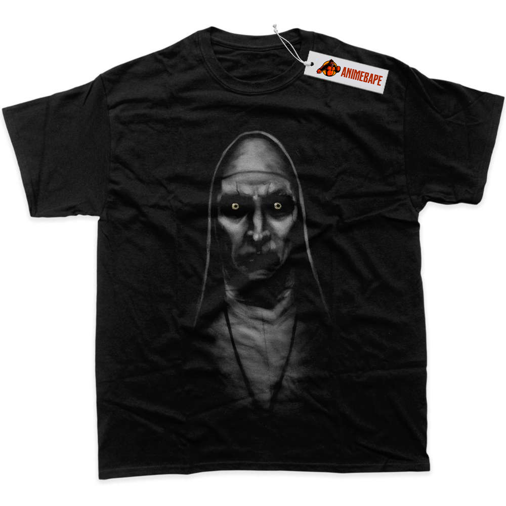Valak The Nun Halloween Horror Graphic T-Shirt for Fans