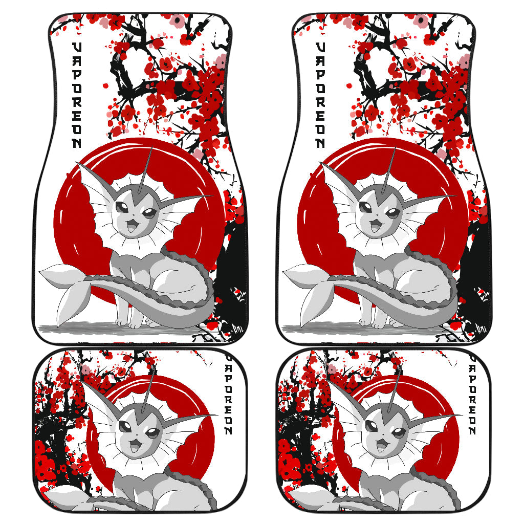 Vaporeon Car Floor Mats - Japanese Style Pokemon Accessories