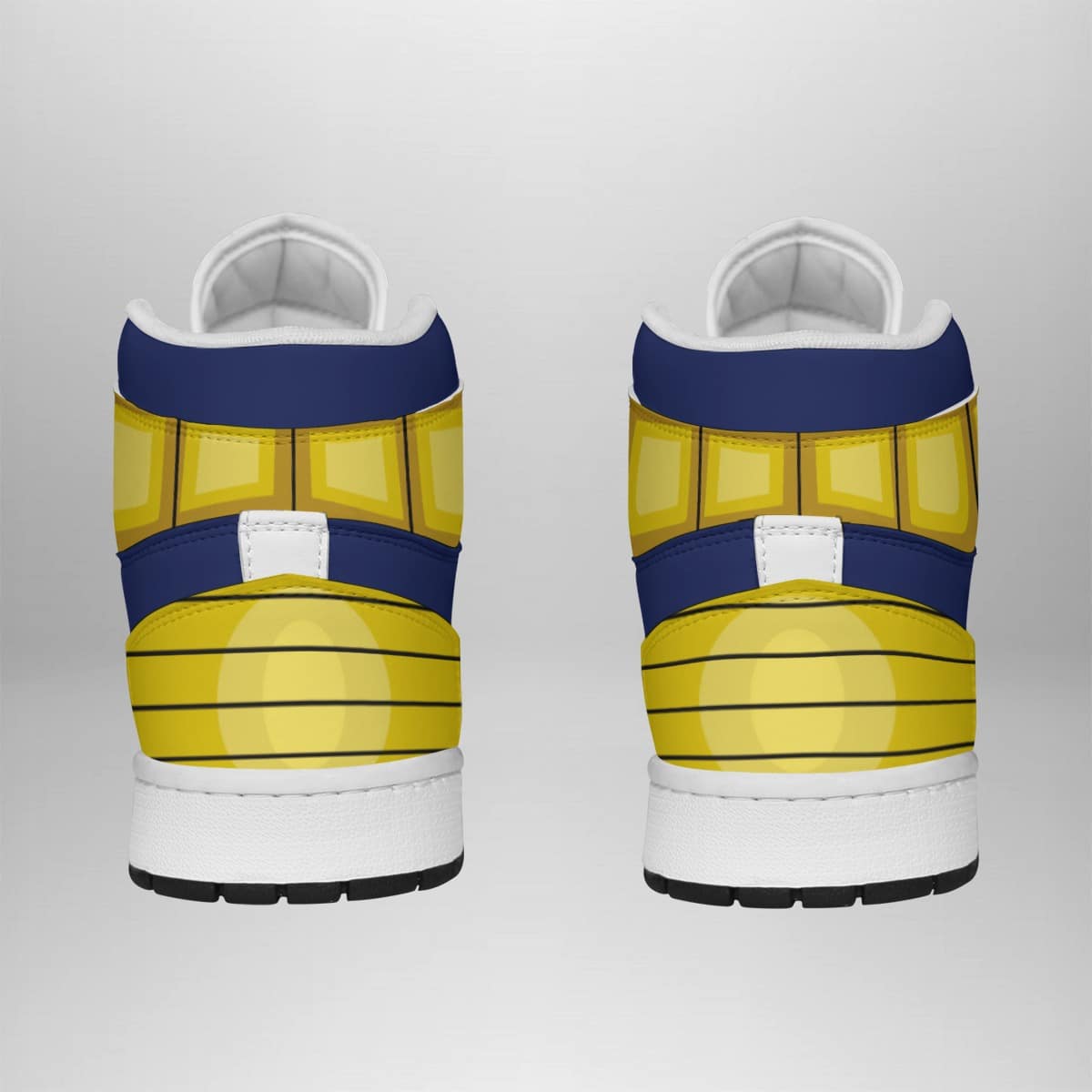 Dragon Ball Z Vegeta Uniform Mid 1 Basketball Shoes Stylish Anime