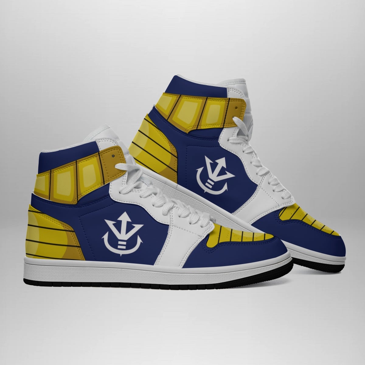 Dragon Ball Z Vegeta Uniform Mid 1 Basketball Shoes Stylish Anime