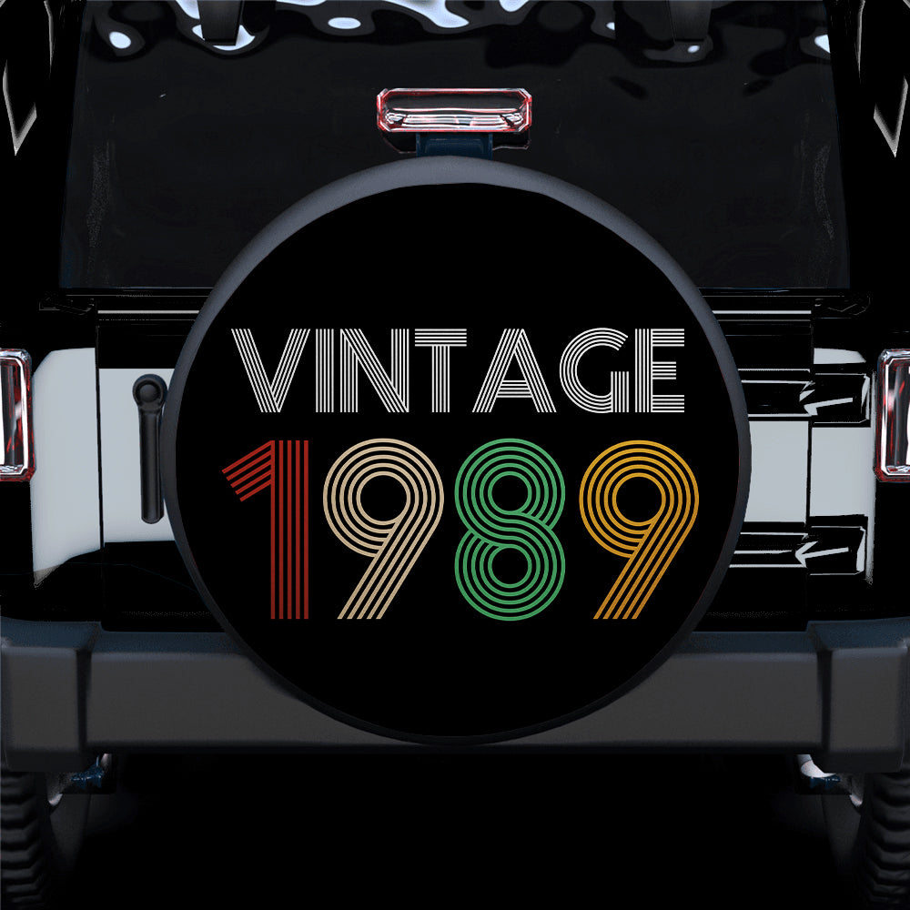 1989 Vintage Jeep Spare Tire Covers - Great Gift for Campers