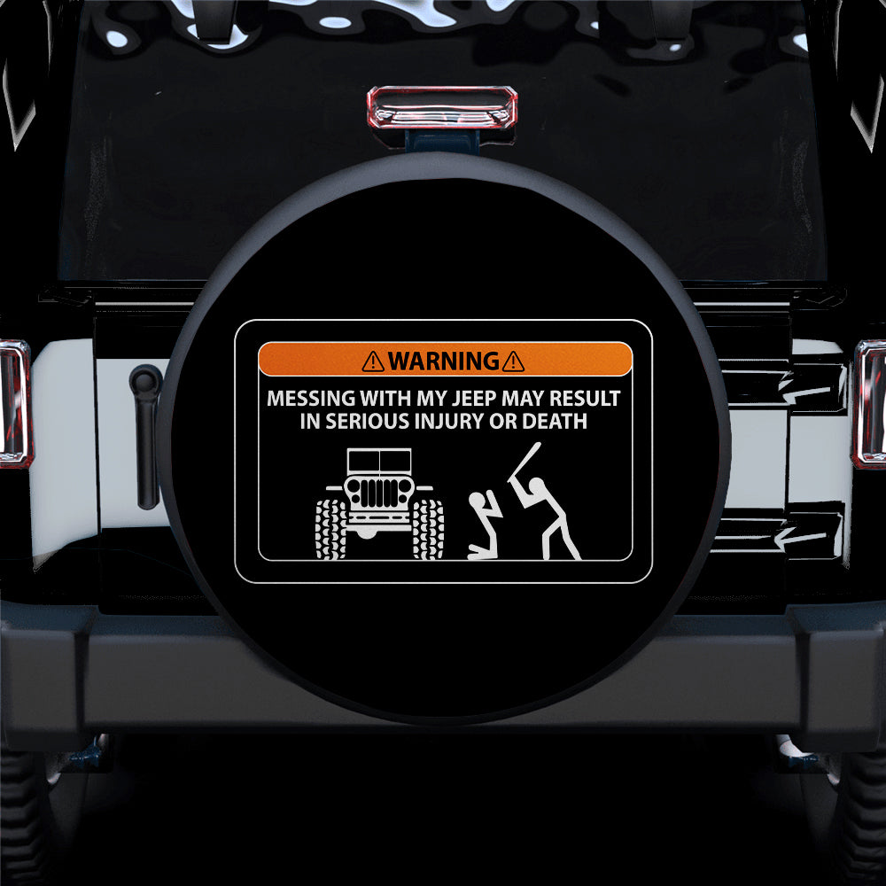 Warning Couple Gift for Campers - Jeep Car Spare Tire Covers
