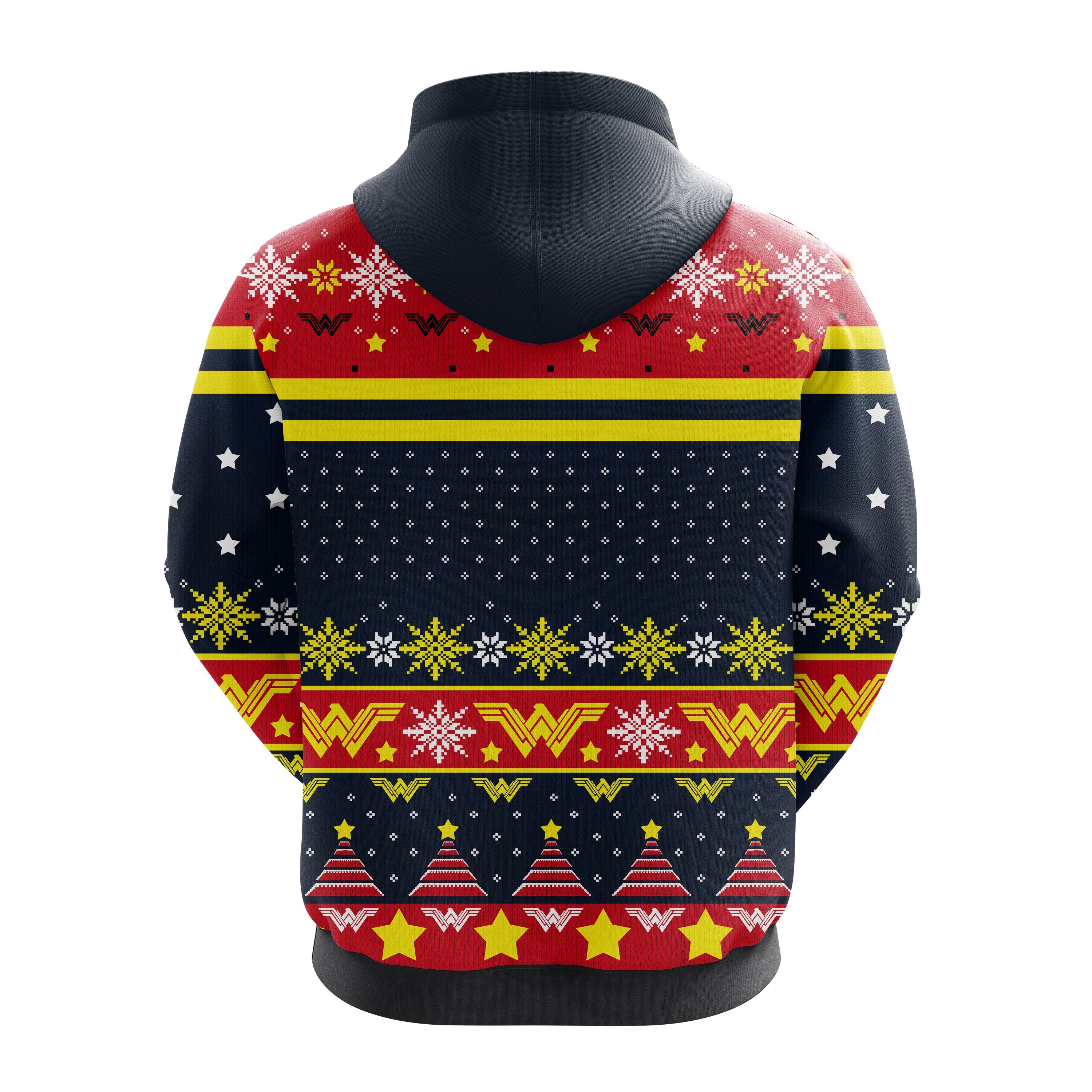Wonder Woman Christmas Hoodie Cute Noel Mc Ugly Gift Idea