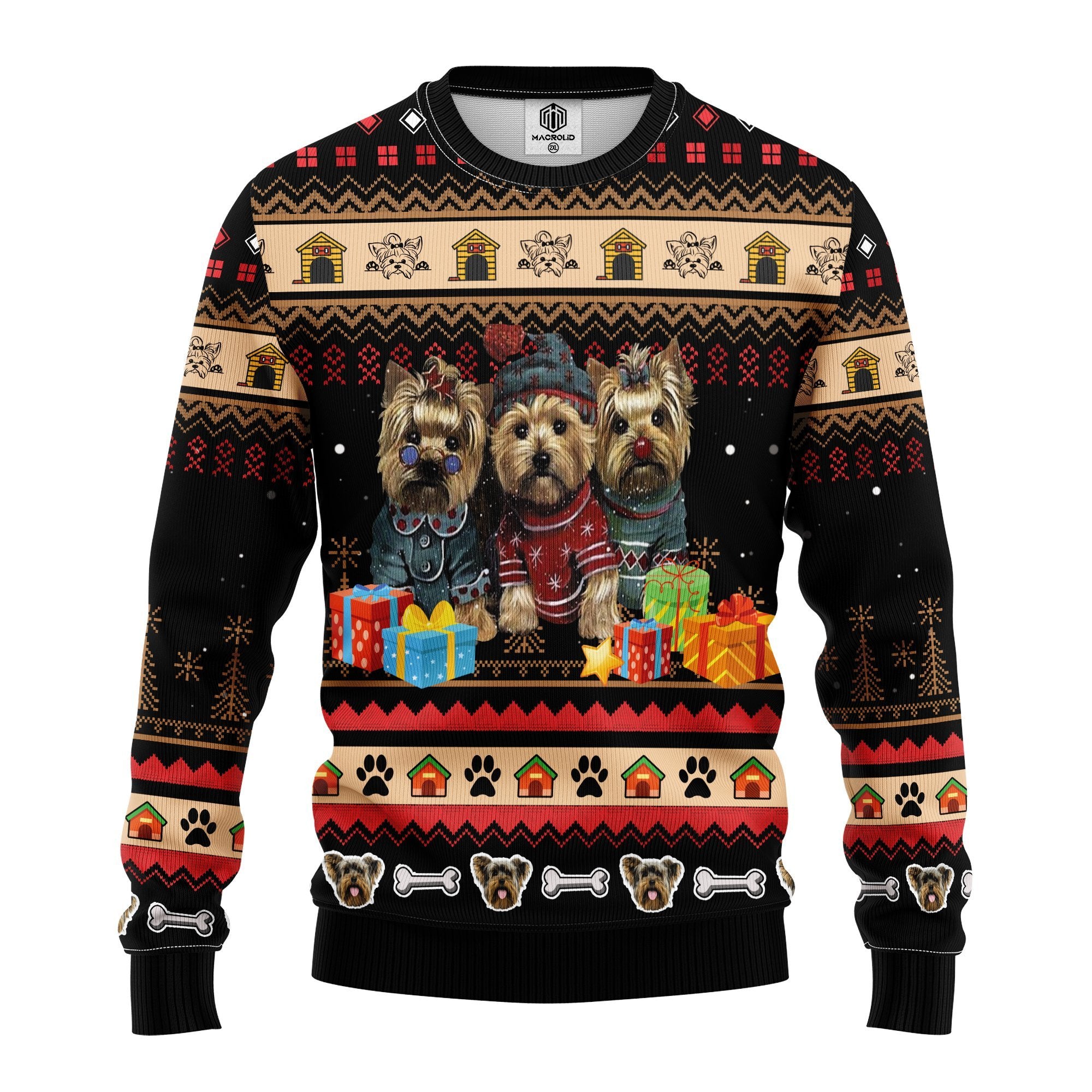 Yorkshire Christmas Sweater Gift for Thanksgiving - Ugly Sweater