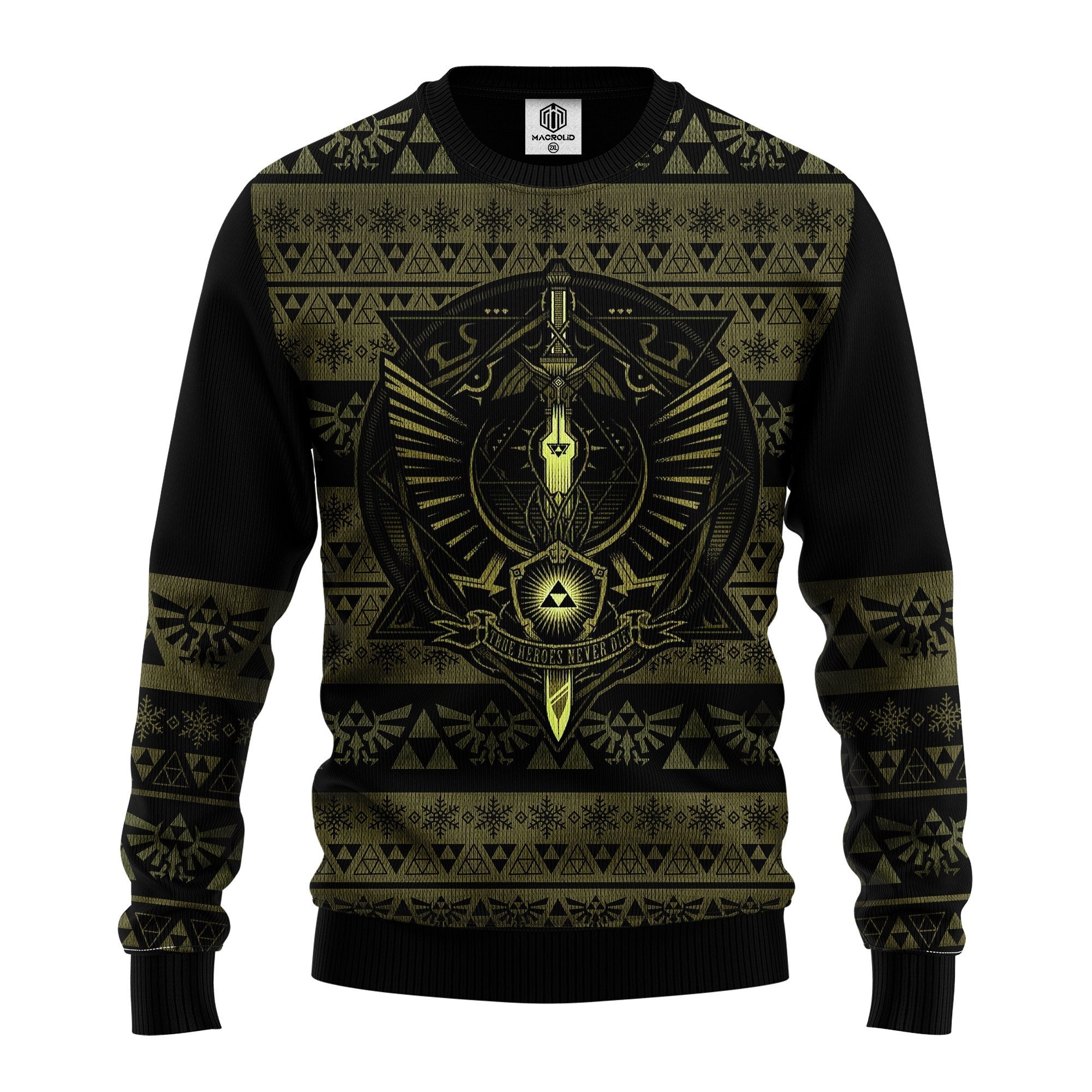 Zelda 3D Christmas Sweater Perfect Holiday Gift Idea for Fans