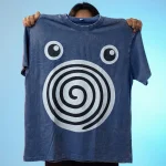 Poliwhirl Pokemon Vintage Tee, Anime Shirt, PKM Apparel - Image 2