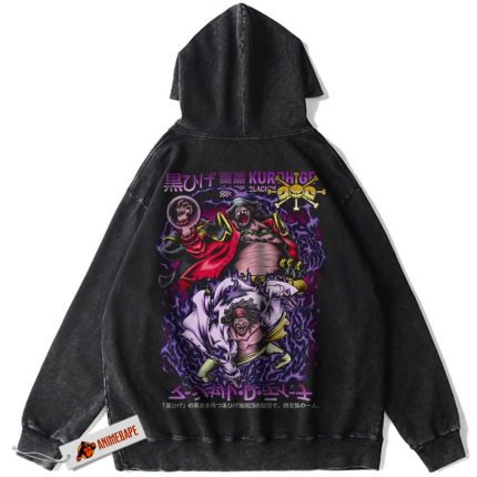 Blackbeard Hoodie, Marshall D Teach Hoodie, One Piece Hoodie, Anime Hoodie, Vintage Hoodie Black S 1