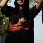 Dragon Ball Z Son Goku Vintage Tee, Anime Shirt for Fans v1 - Image 2