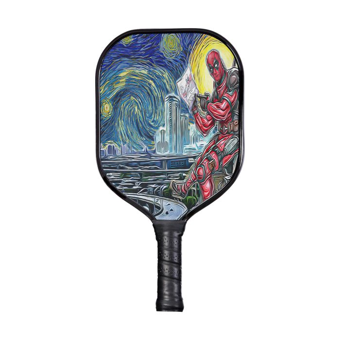 Deadpool Starry Night Button Up Hawaiian Shirt1
