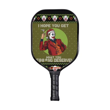 I Hope You Get What You Deserve Joker DC Comics Ugly Christmas Sweater