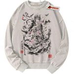 Itachi Uchiha Vintage Sweatshirt, Naruto Anime Apparel